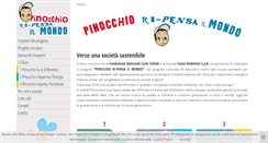 Desktop Screenshot of pinocchiofaladifferenza.it
